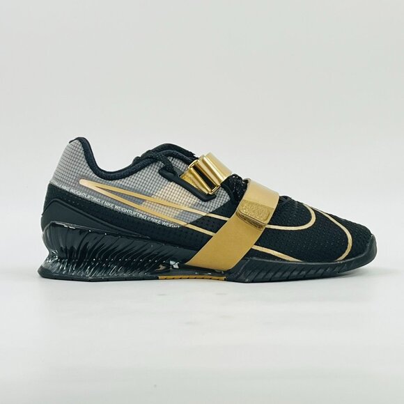 Nike Other - Nike Romaleos 4 'Black Metallic Gold' CD3463-001 Gym Multi Size